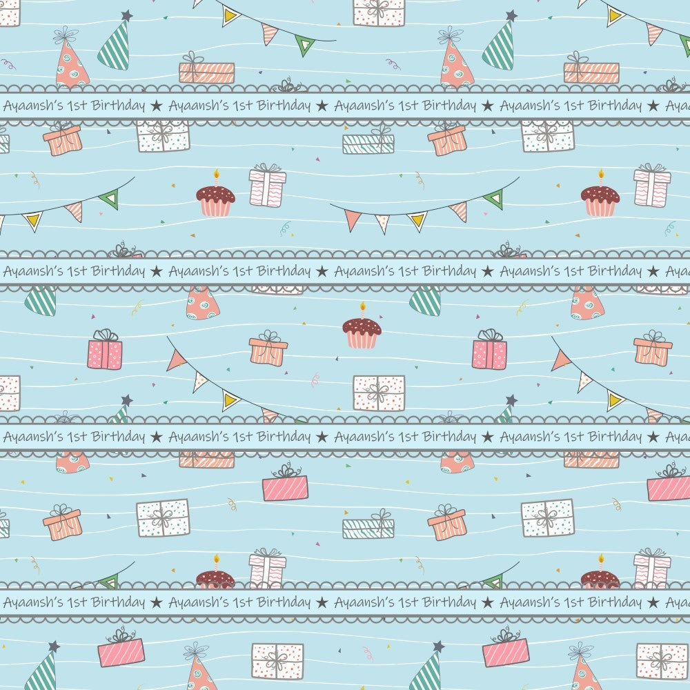 Wrapping Paper - Birthday - Peppydots