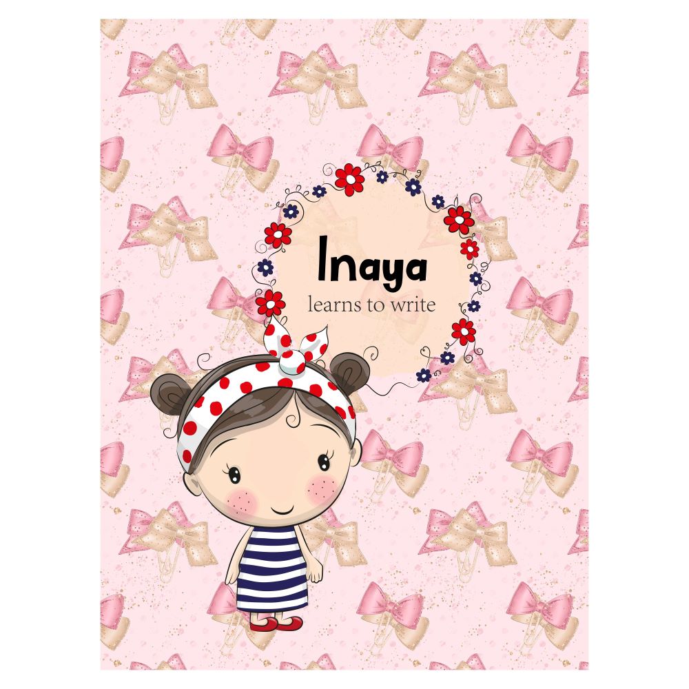 Writing Practice Book Garden Fun - Peppydots