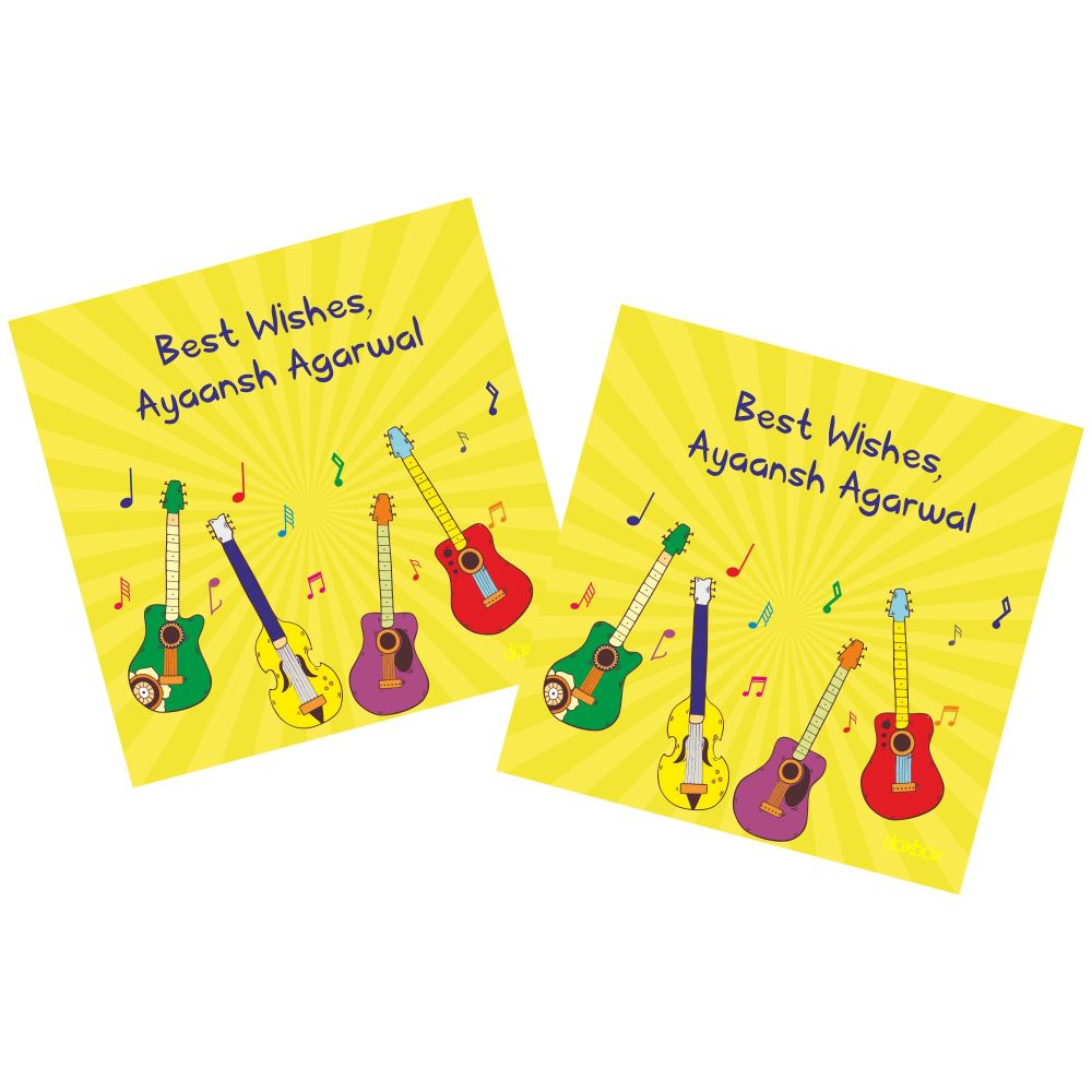 Gift Tag - Guitar Fun - Peppydots