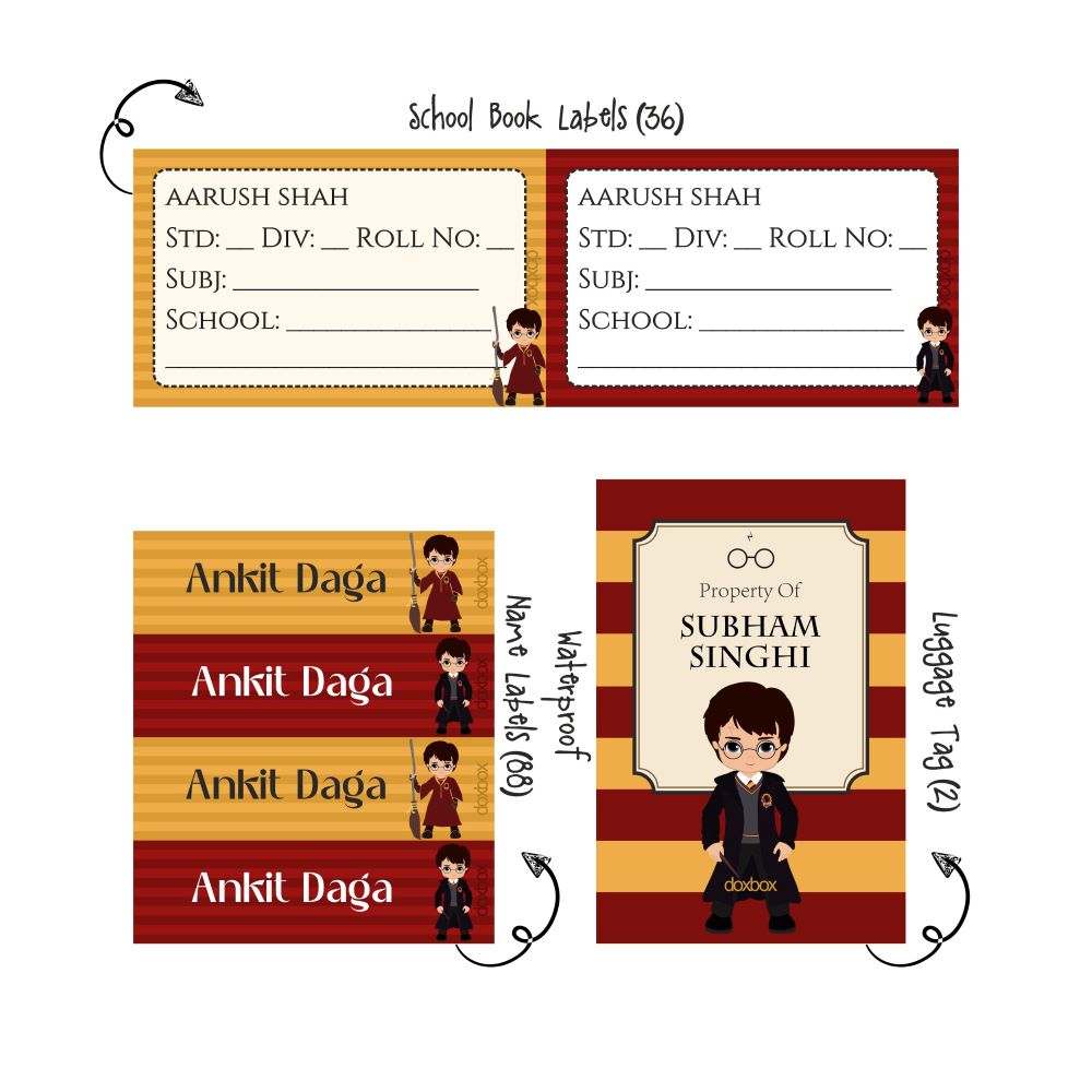 Back to school combo - Harry Potter - Peppydots