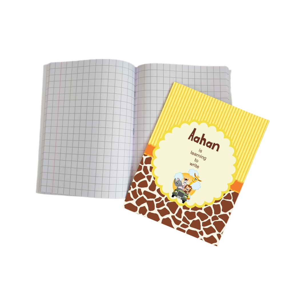 Writing Practice Book Jungel Safari - Peppydots