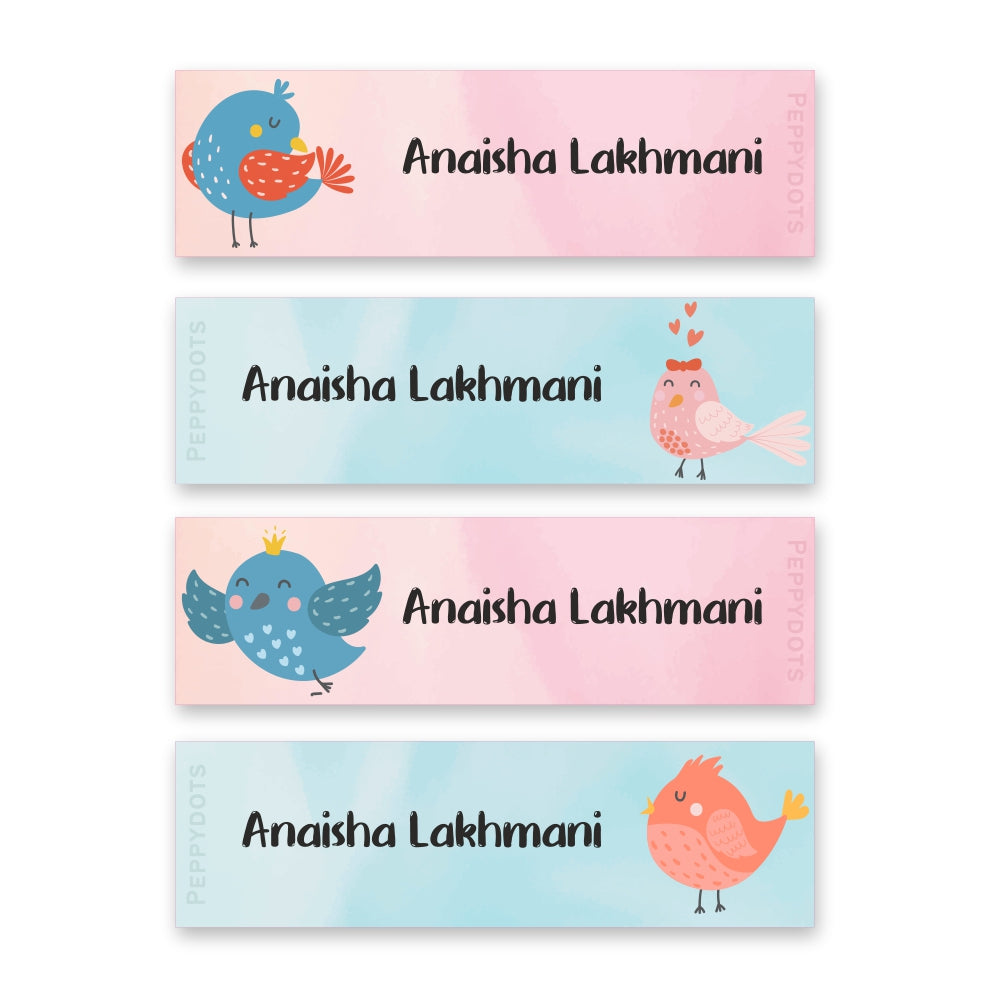 Waterproof Labels - Sweet bird Doxbox Store|]Peppydots