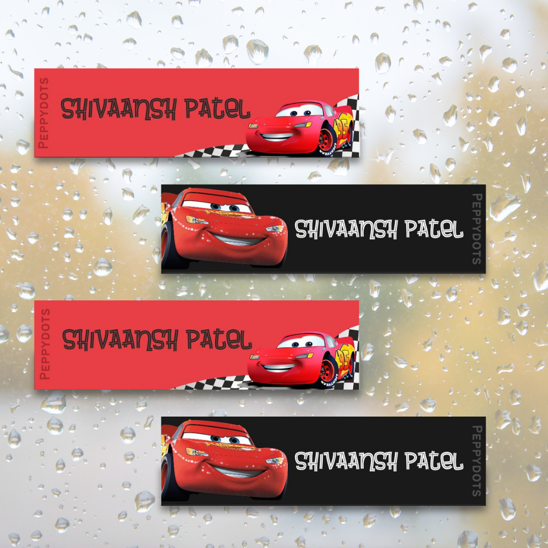 Waterproof Labels - 95 Car Doxbox Store|]Peppydots