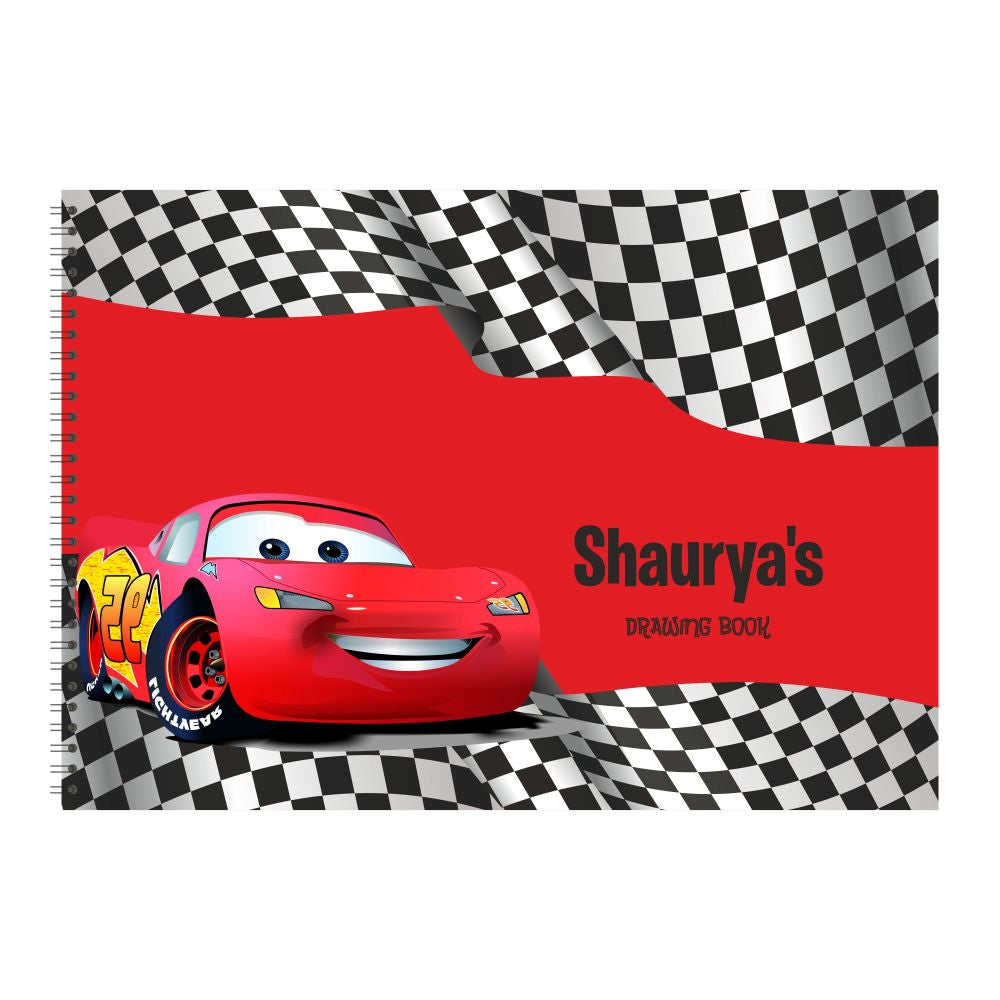 Personalised Sketch book - 95 Car Doxbox Store|]Peppydots
