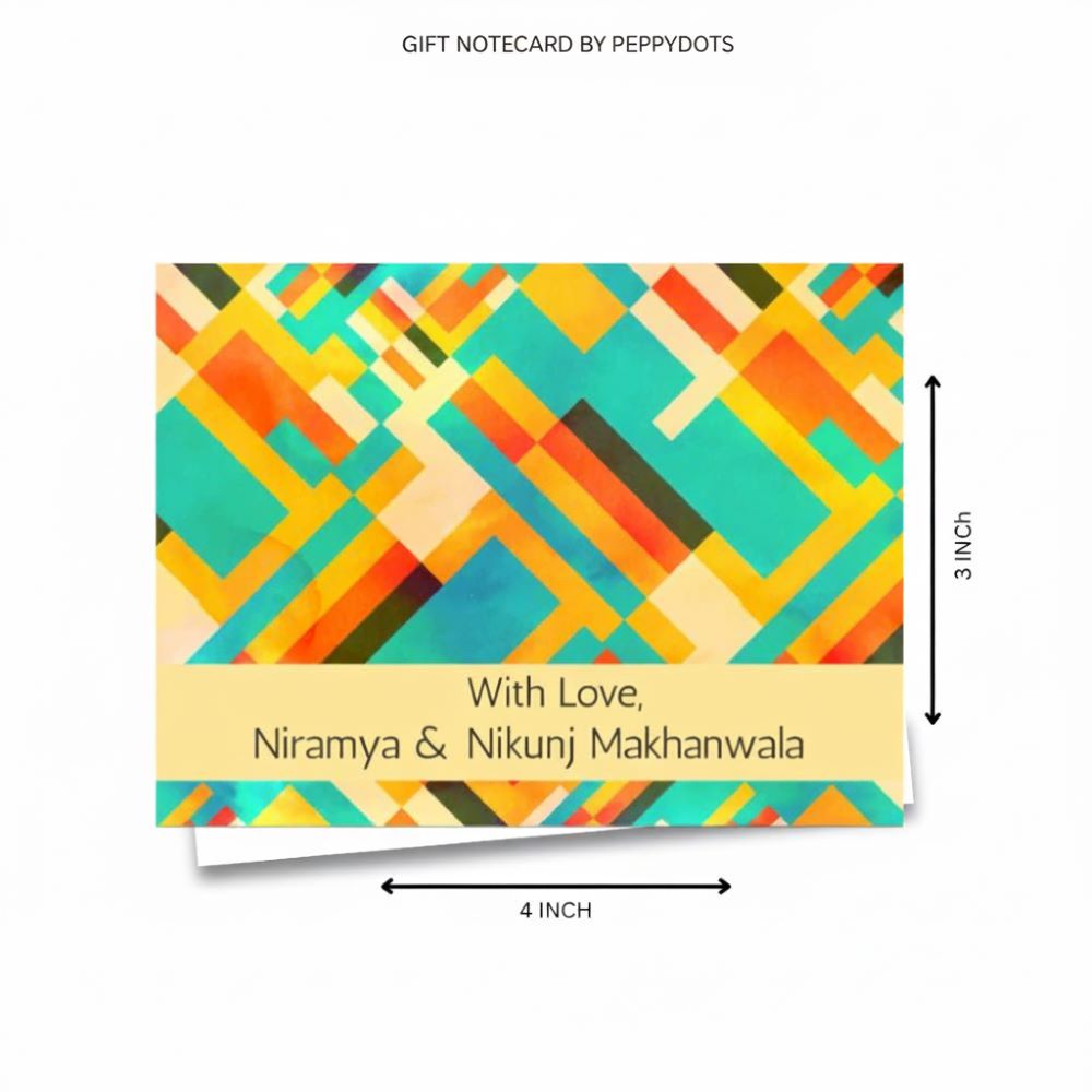 Gift notecard - Abstract Stripes Doxbox Store|]Peppydots