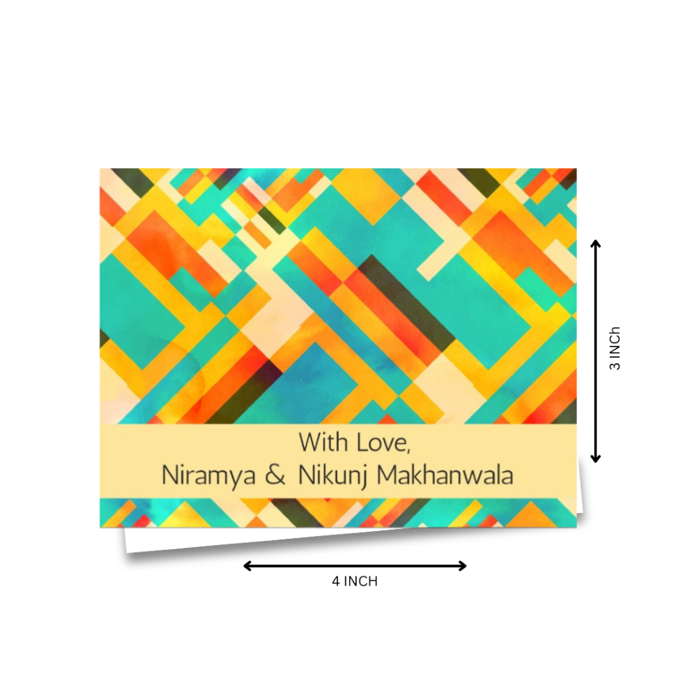 Gift notecard - Abstract Stripes Doxbox Store|]Peppydots