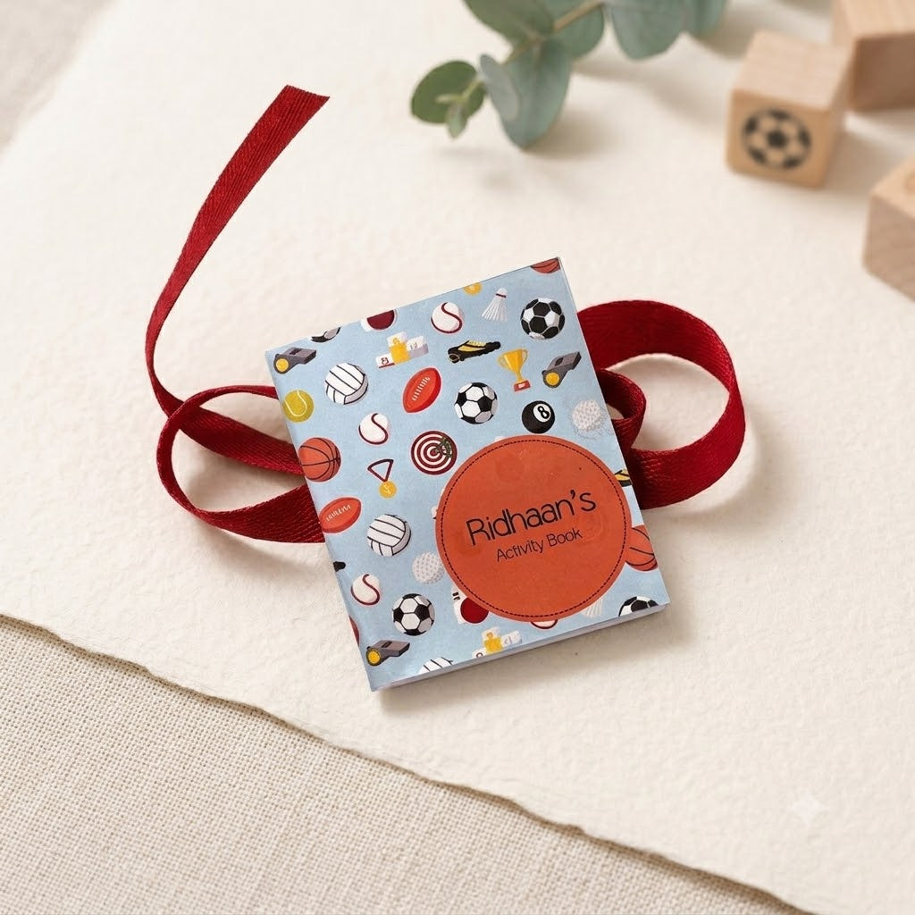 Activity Book Rakhi - Sports Peppydots|]Peppydots