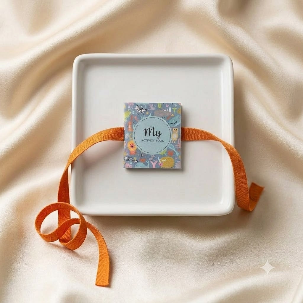 Activity Book Rakhi - Non personalised Peppydots|]Peppydots