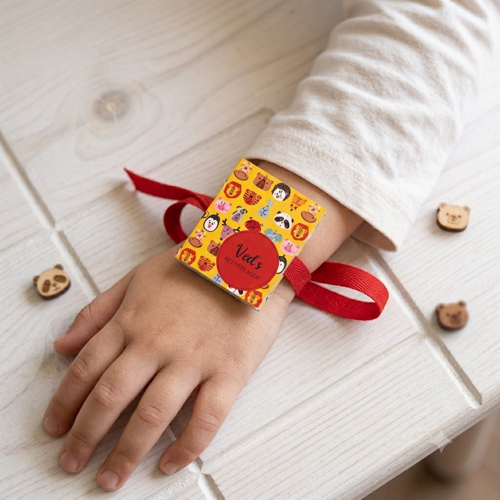 Activity Book Rakhi - Animal Faces Peppydots|]Peppydots