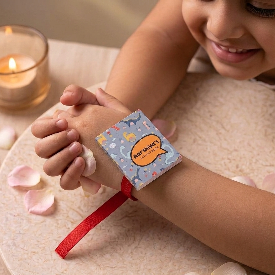 Activity Book Rakhi - Dino Peppydots|]Peppydots