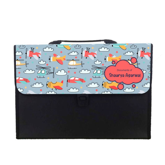 Folder - Helicopter - Peppydots