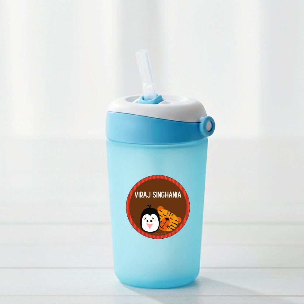 Round Waterproof Labels - Animal Faces Doxbox Store|]Peppydots