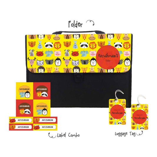 Folder Combo - Animal Faces Doxbox Store|]Peppydots