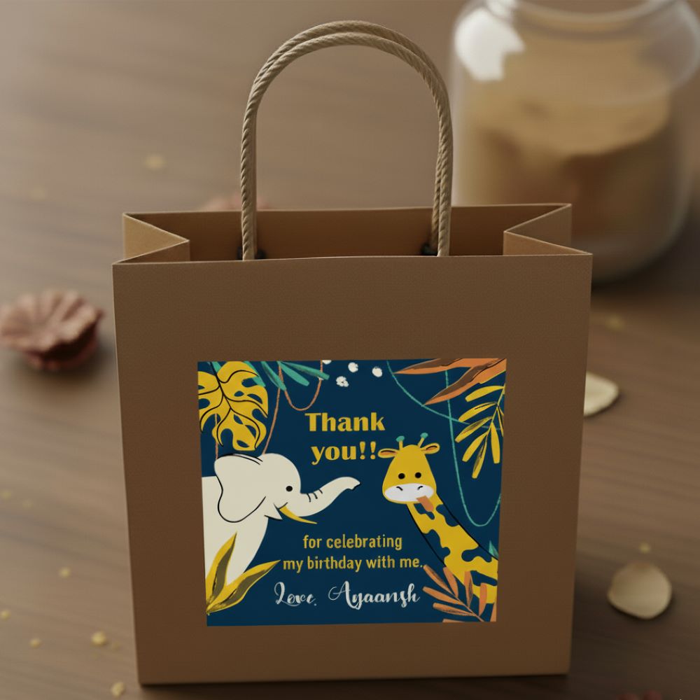 Thank you Labels - Animal Fun Doxbox Store|]Peppydots