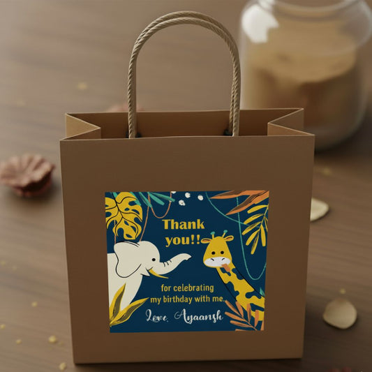 Thank you Labels - Animal Fun Doxbox Store|]Peppydots