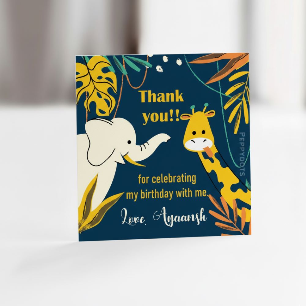 Thank you Labels - Animal Fun Doxbox Store|]Peppydots