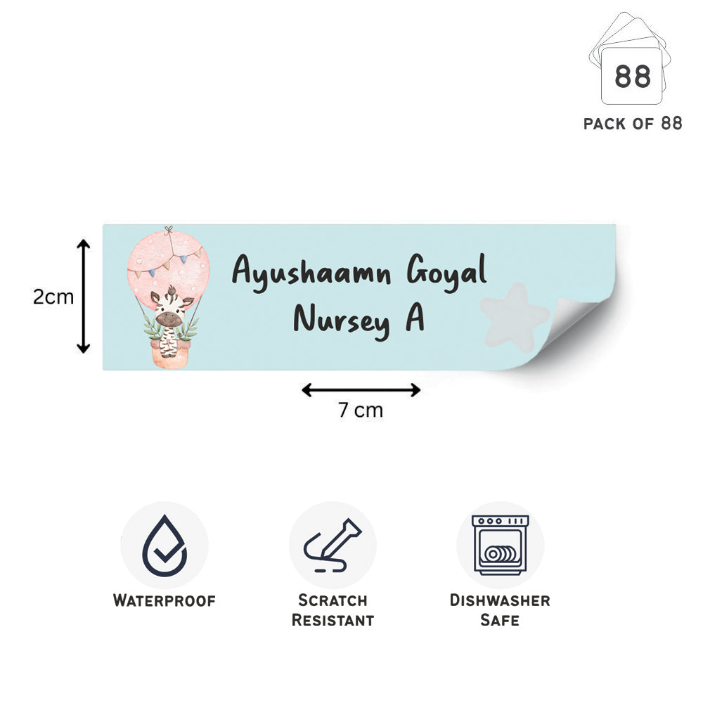 Waterproof Labels - Animal Racer Doxbox Store|]Peppydots