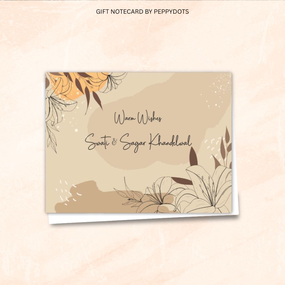 Gift notecard - Autumn Fall Doxbox Store|]Peppydots