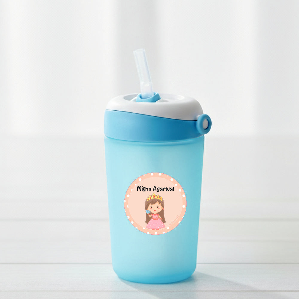 Round Waterproof Labels - Baby Princess Doxbox Store|]Peppydots