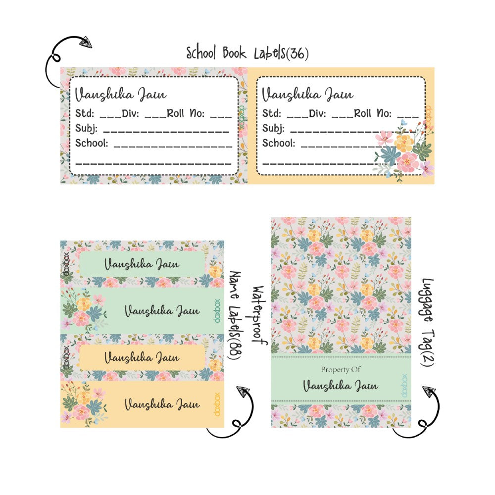 Back to school combo - Bouquet Doxbox Store|]Peppydots