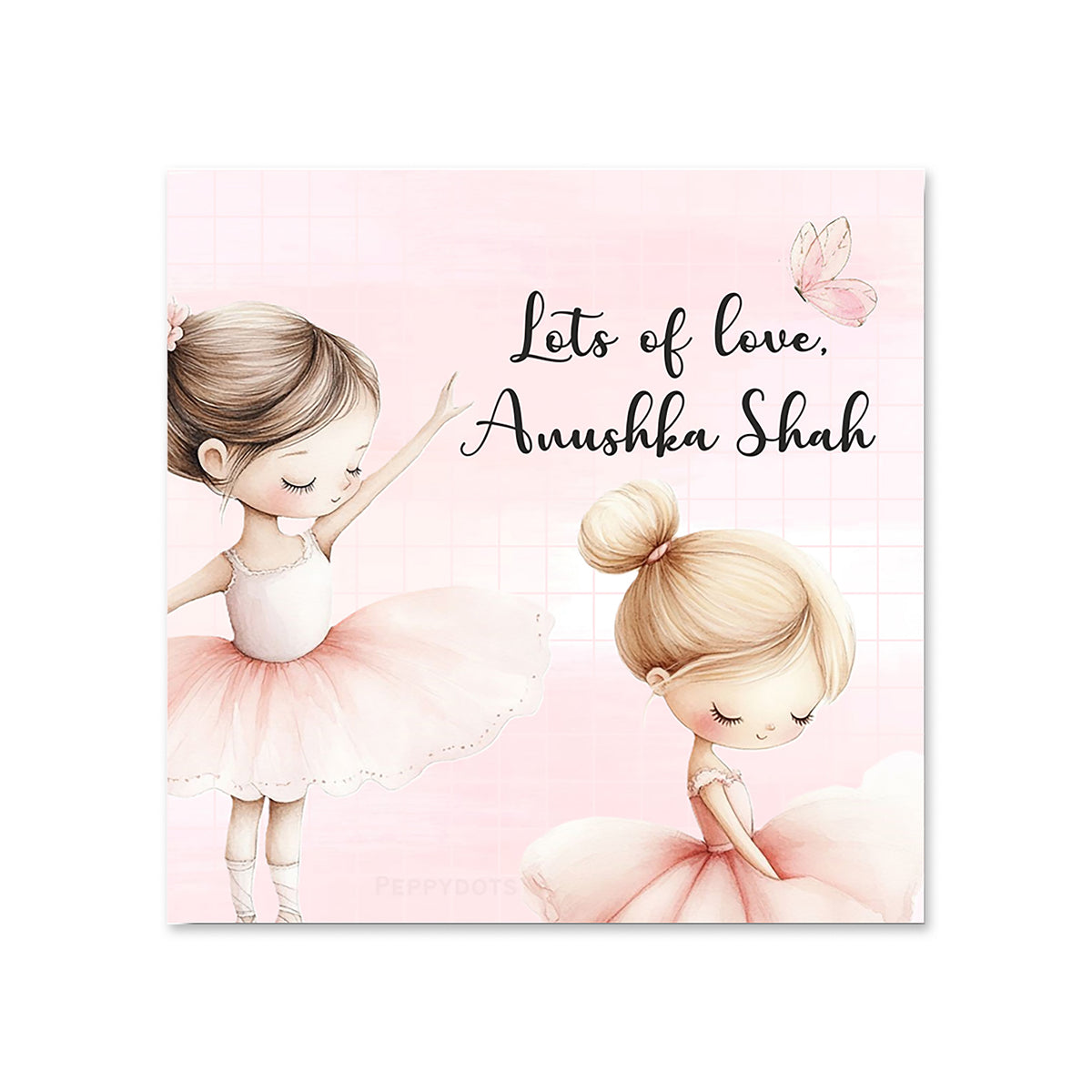 Gift Tag - Ballerina Doxbox Store|]Peppydots