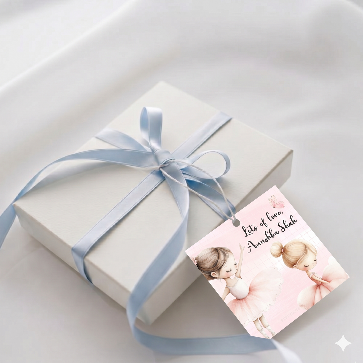Gift Tag - Ballerina Doxbox Store|]Peppydots