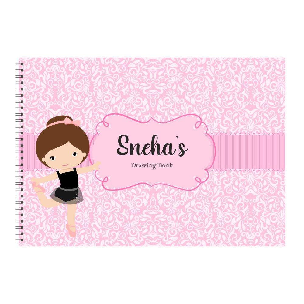 Personalised Sketchbook - Ballet Doxbox Store|]Peppydots
