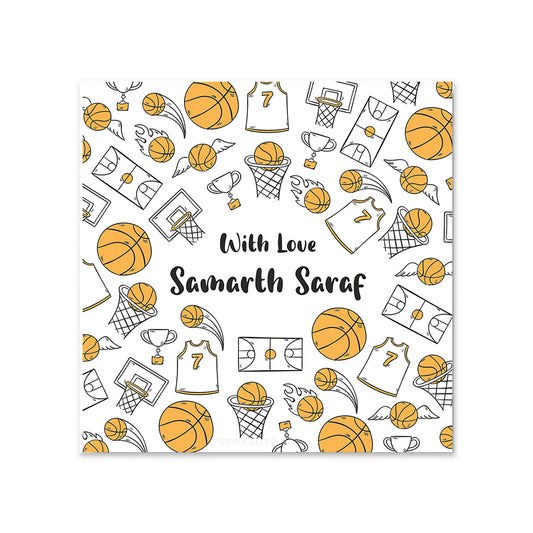 Gift Tag - Basketball Champ Doxbox Store|]Peppydots