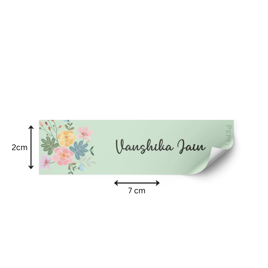 Waterproof Labels - Bouquet Doxbox Store|]Peppydots
