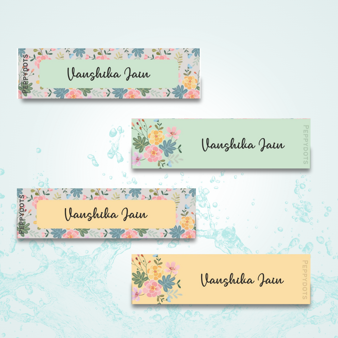 Waterproof Labels - Bouquet Doxbox Store|]Peppydots