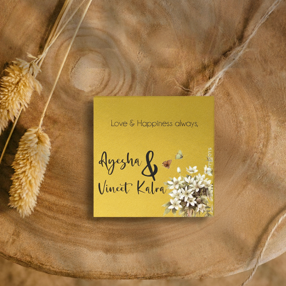 Golden Gift Tag - Bouquet Doxbox Store|]Peppydots