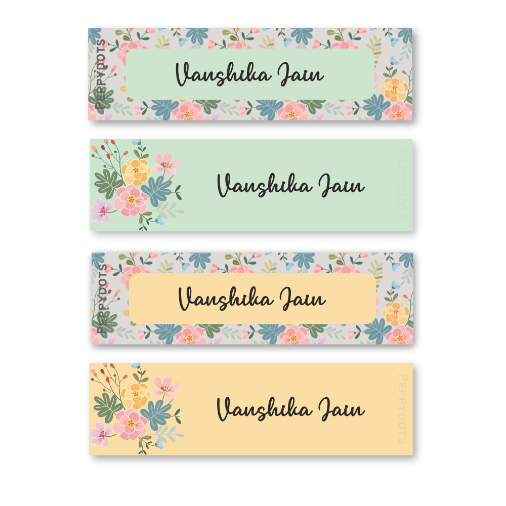 Waterproof Labels - Bouquet Doxbox Store|]Peppydots