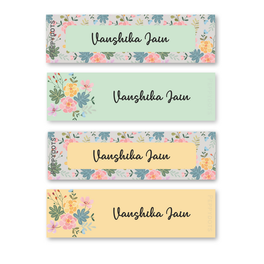 Waterproof Labels - Bouquet Doxbox Store|]Peppydots