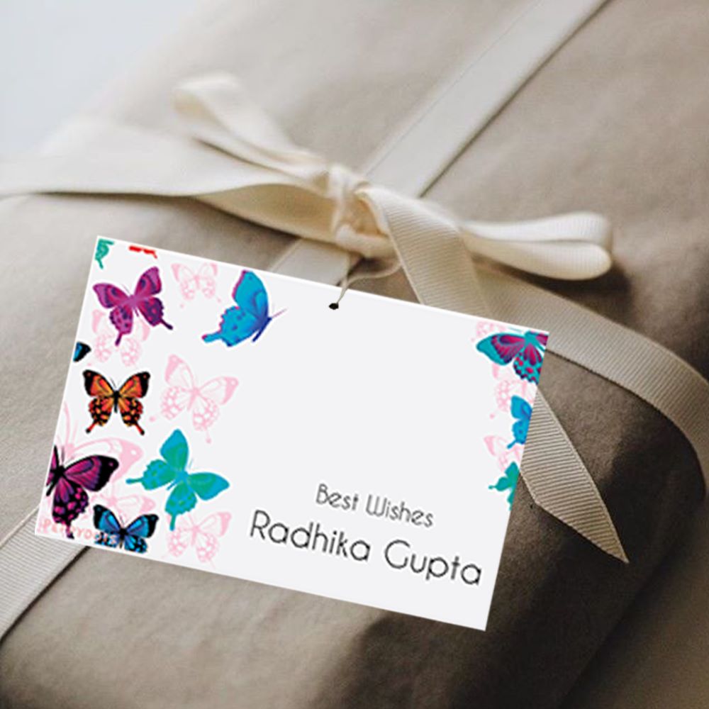 Gift Tag - Butterfly Doxbox Store|]Peppydots