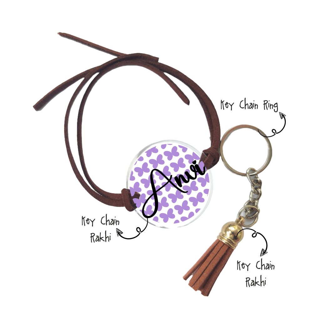 Key Chain Rakhi - Butterfly Doxbox Store|]Peppydots