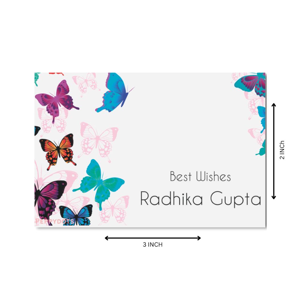 Gift Tag - Butterfly Doxbox Store|]Peppydots