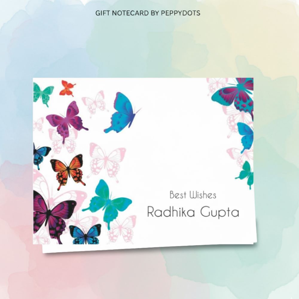 Gift notecard - Butterfly Doxbox Store|]Peppydots