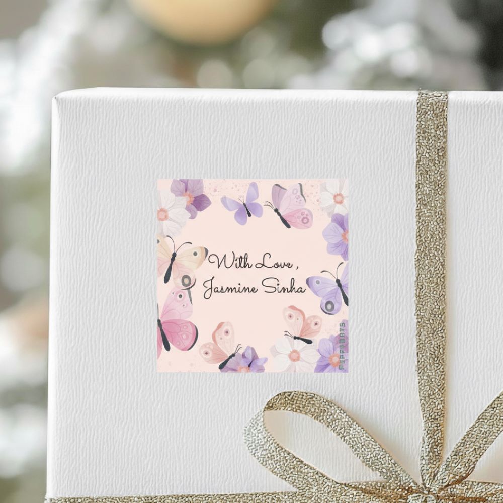 Gift Labels - Butterfly fun Doxbox Store|]Peppydots