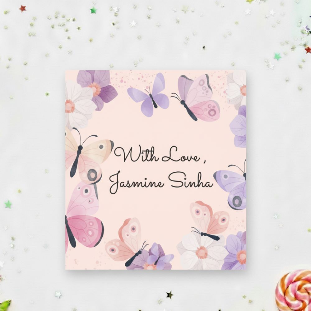 Gift Labels - Butterfly fun Doxbox Store|]Peppydots