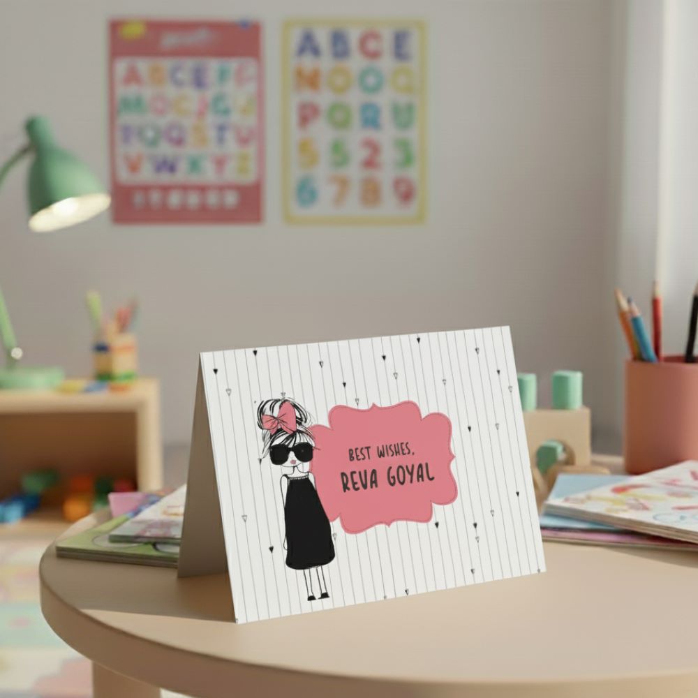 Gift Notecard - Camera Girl Doxbox Store|]Peppydots