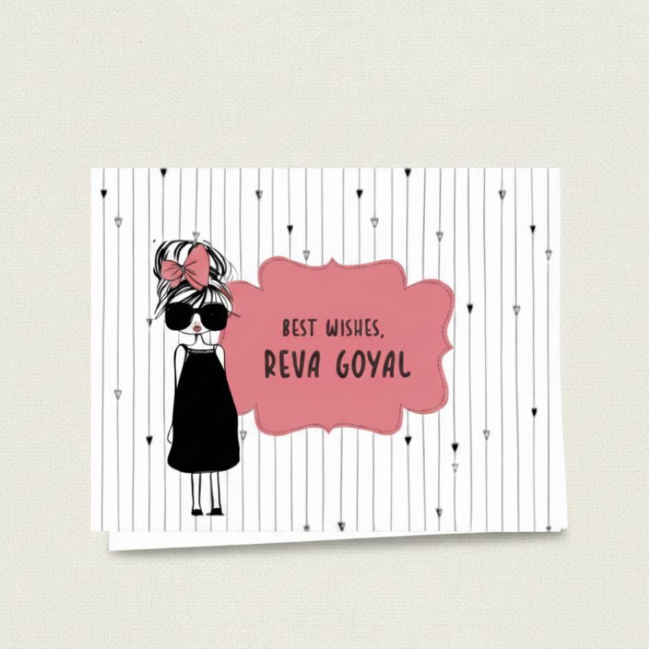 Gift Notecard - Camera Girl Doxbox Store|]Peppydots