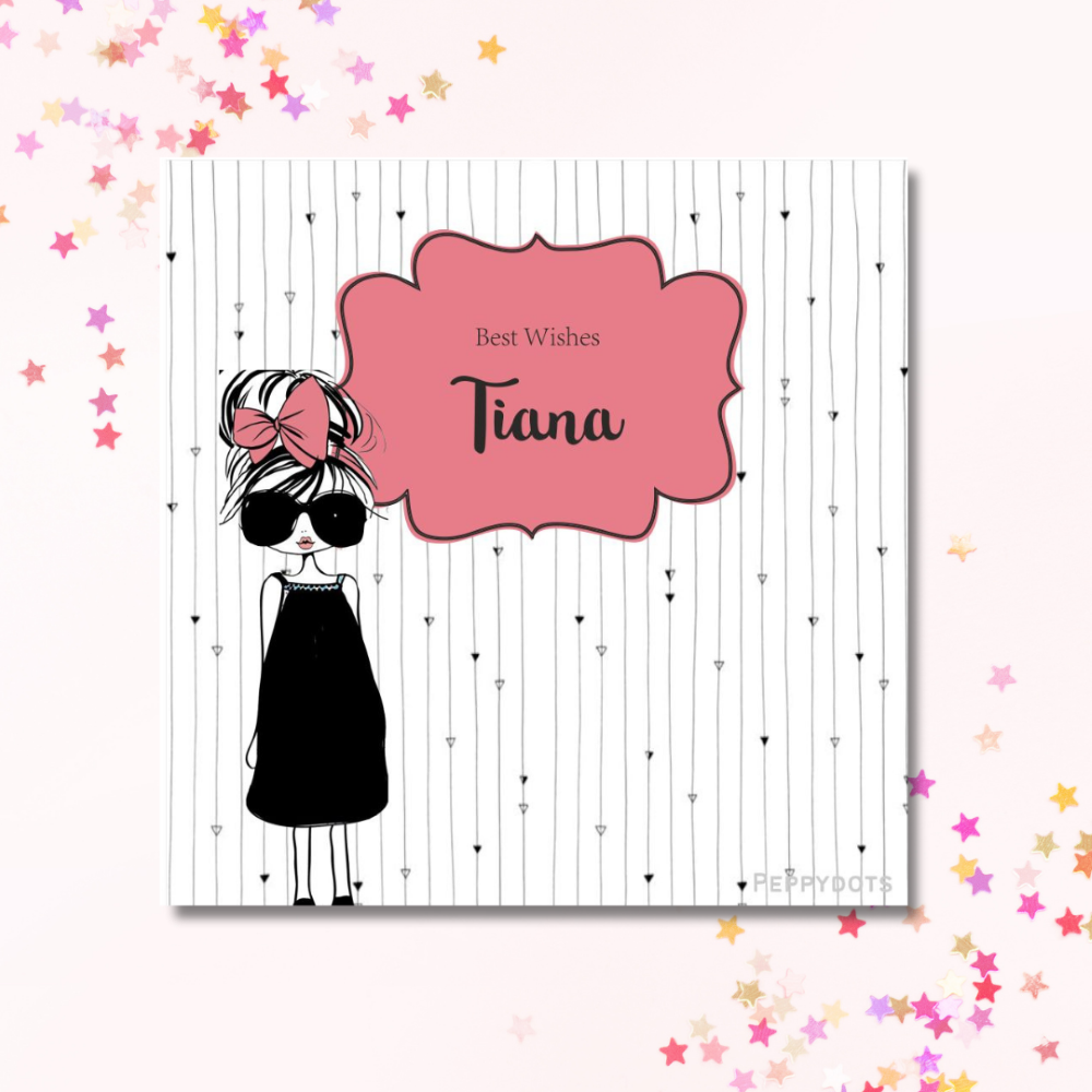 Gift Tag - Camera Girl Doxbox Store|]Peppydots