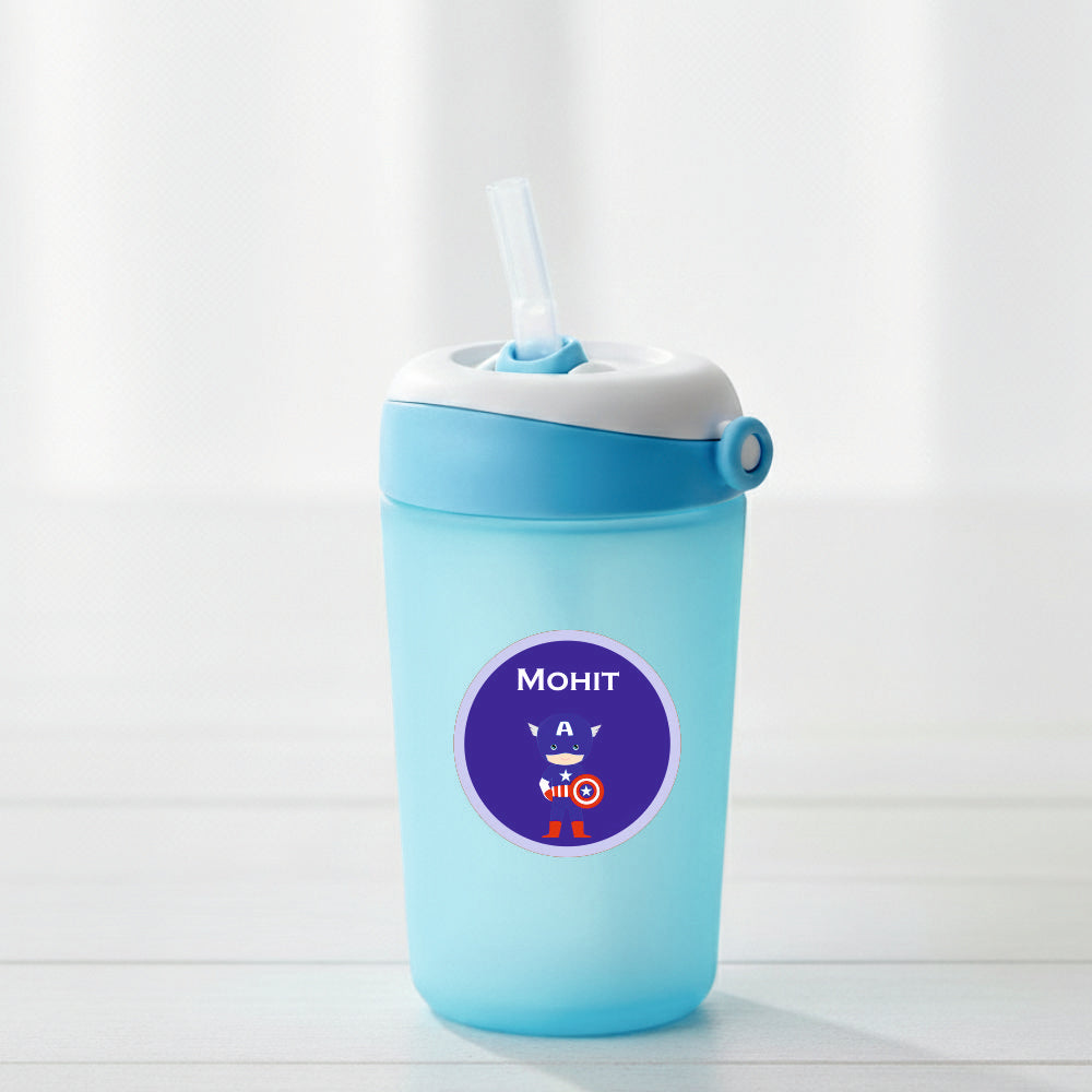 Round Waterproof Label - Captain America Doxbox Store|]Peppydots