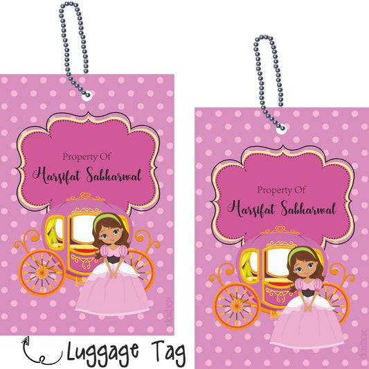 Luggage Tags - Princess Doxbox Store|]Peppydots