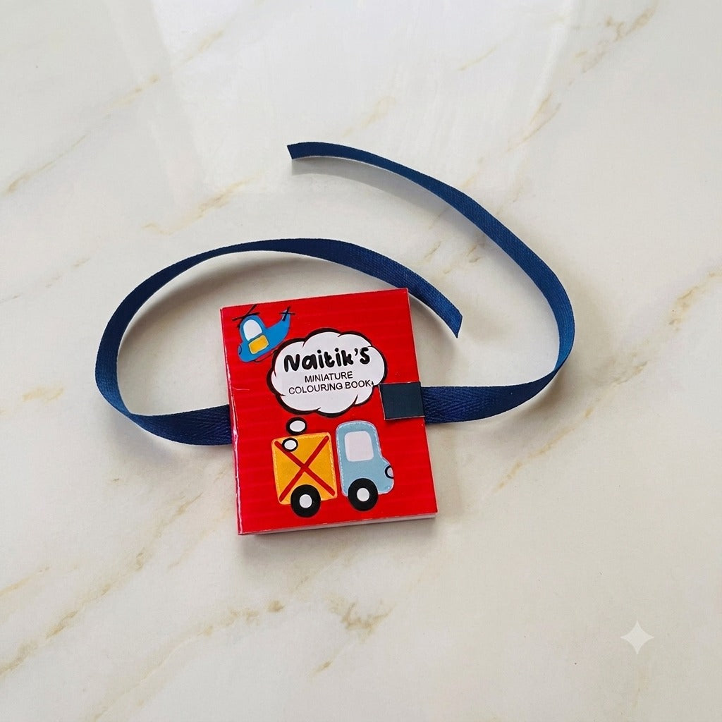 Coloring Book Rakhi - Transport Peppydots|]Peppydots