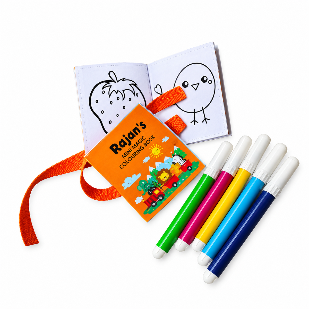 Coloring Book Rakhi - Animal ride Peppydots|]Peppydots