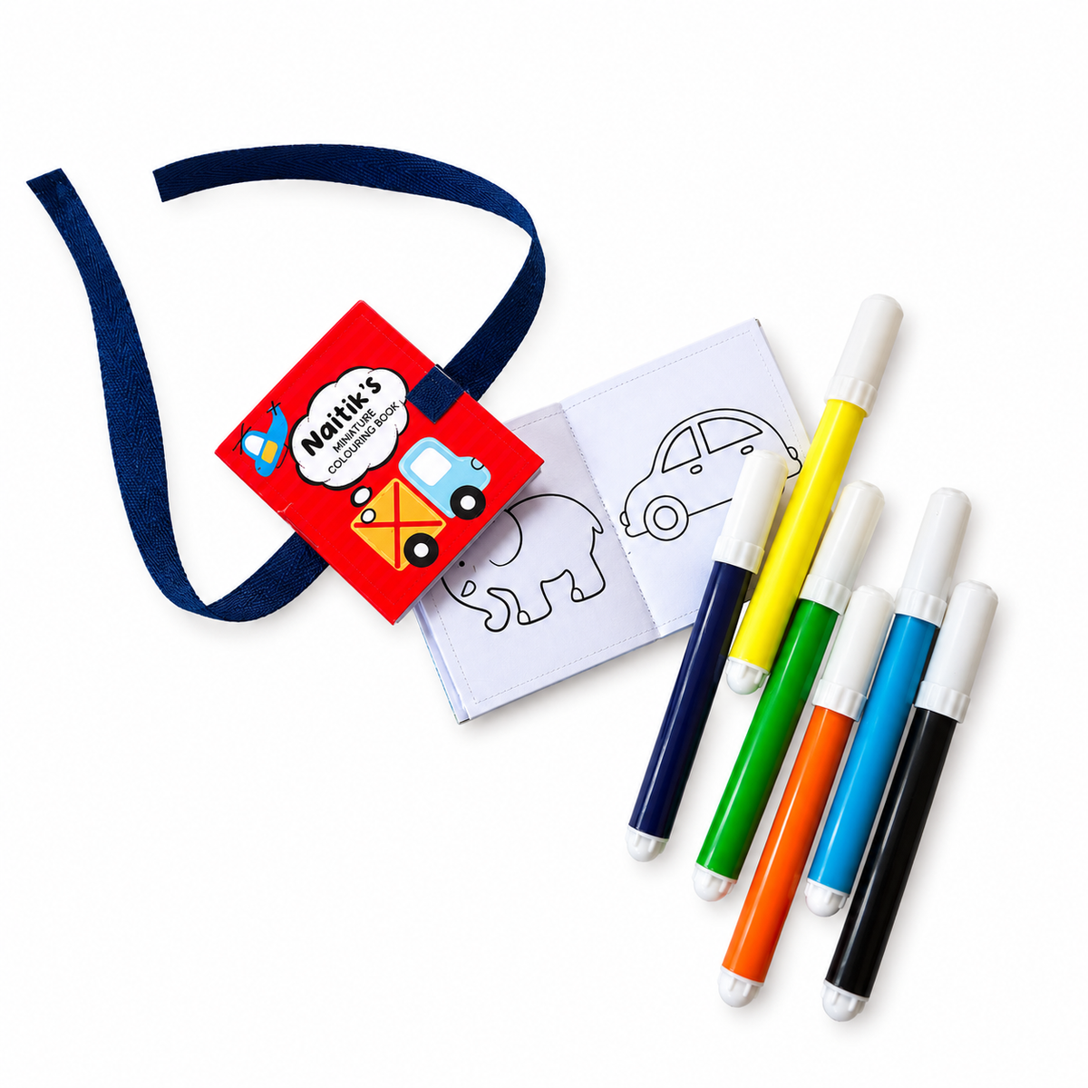 Coloring Book Rakhi - Transport Peppydots|]Peppydots