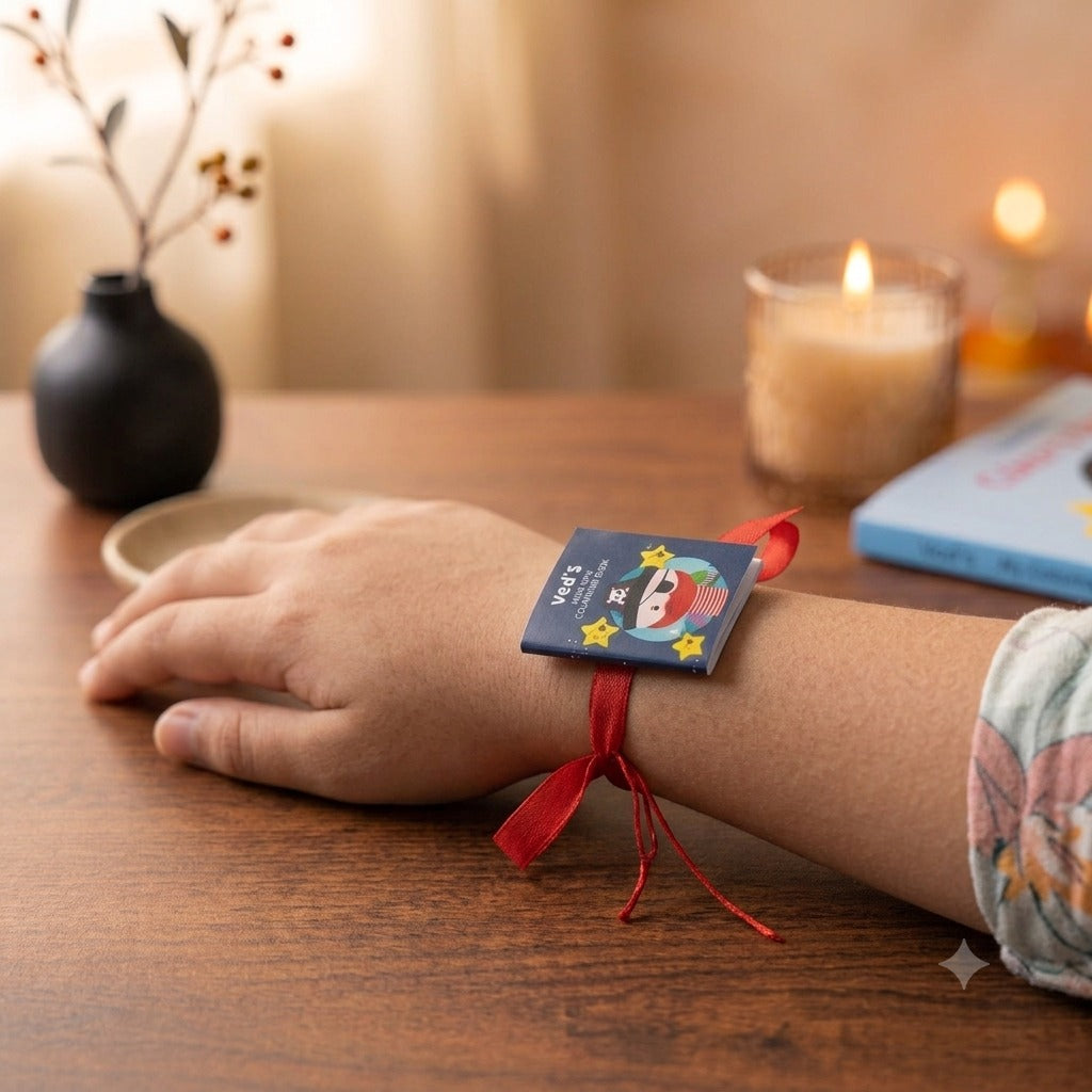 Coloring Book Rakhi - Pirate Peppydots|]Peppydots