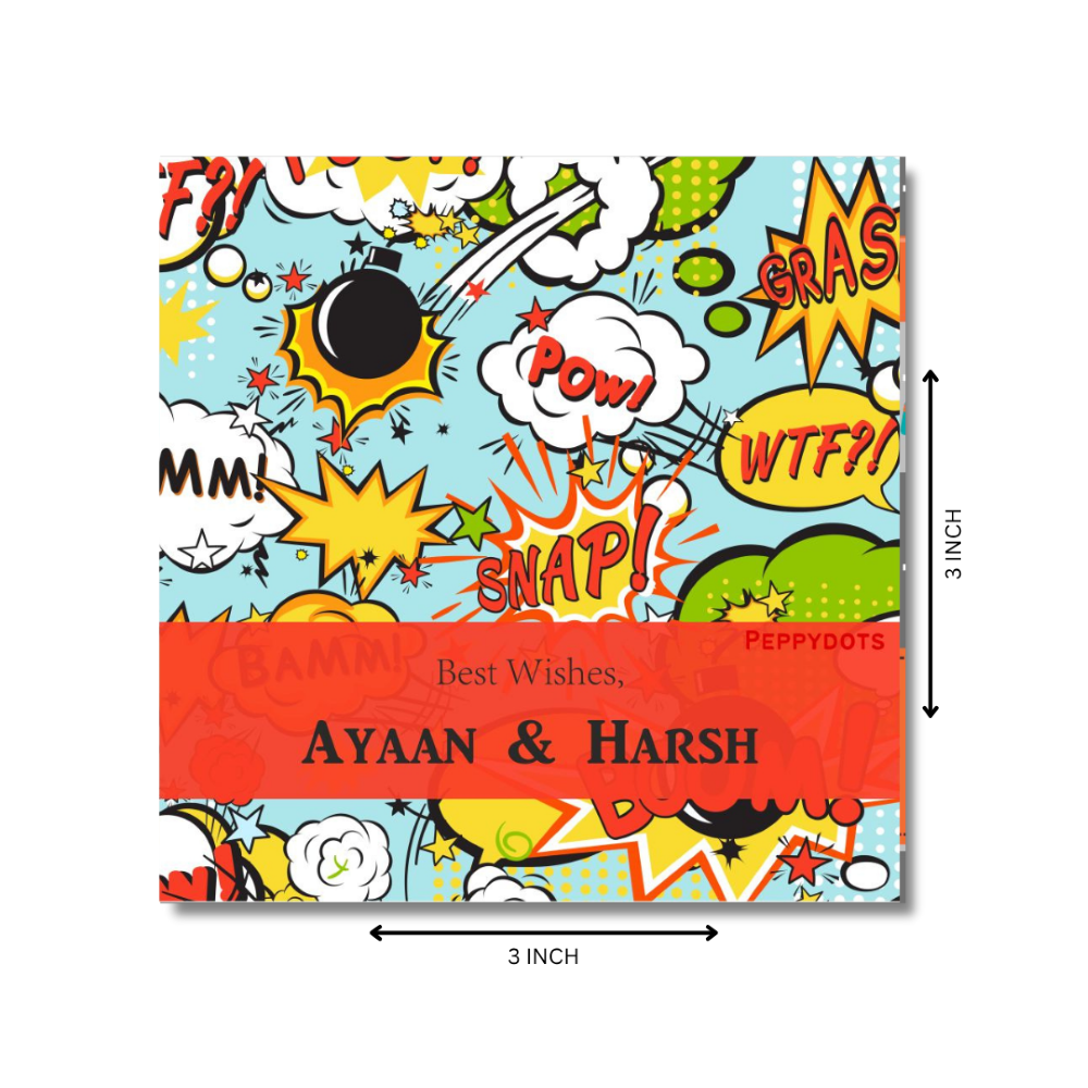 Gift Tag - Comic Doxbox Store|]Peppydots