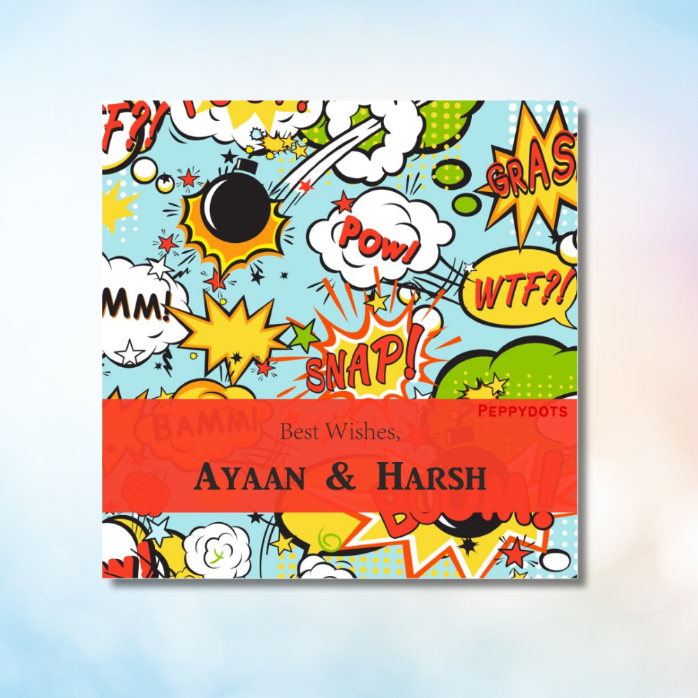 Gift Tag - Comic Doxbox Store|]Peppydots